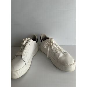 Joy Performance Comfort Leather Sneaker White/Black
